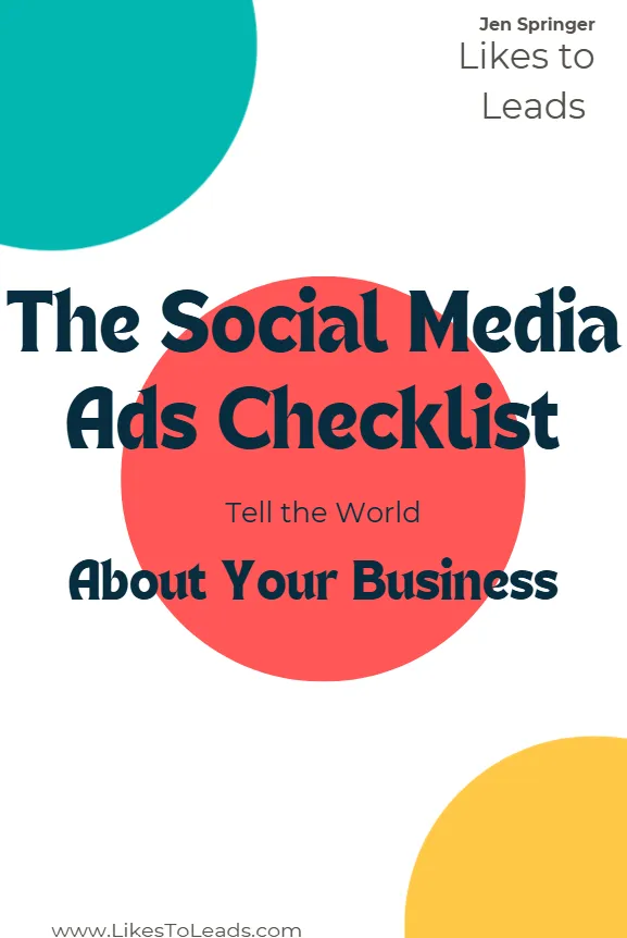 Download this proven worksheet to help you create higher converting social media ads...by only targeting the perfect buying customer.