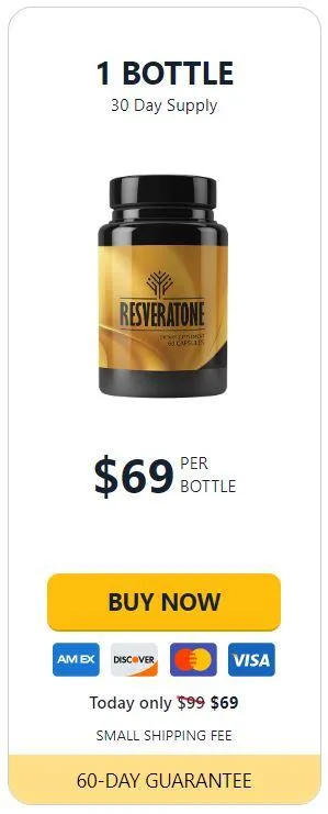 Resveratone 1 Bottle for $69