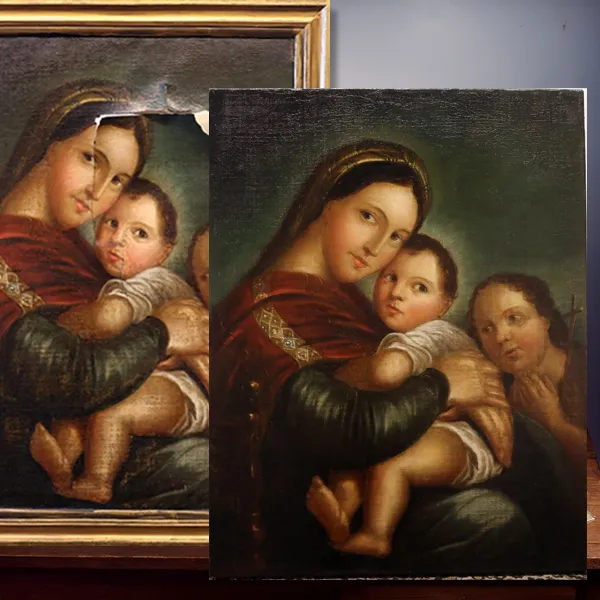 art restoration in Milwaukee Whitefish Bay