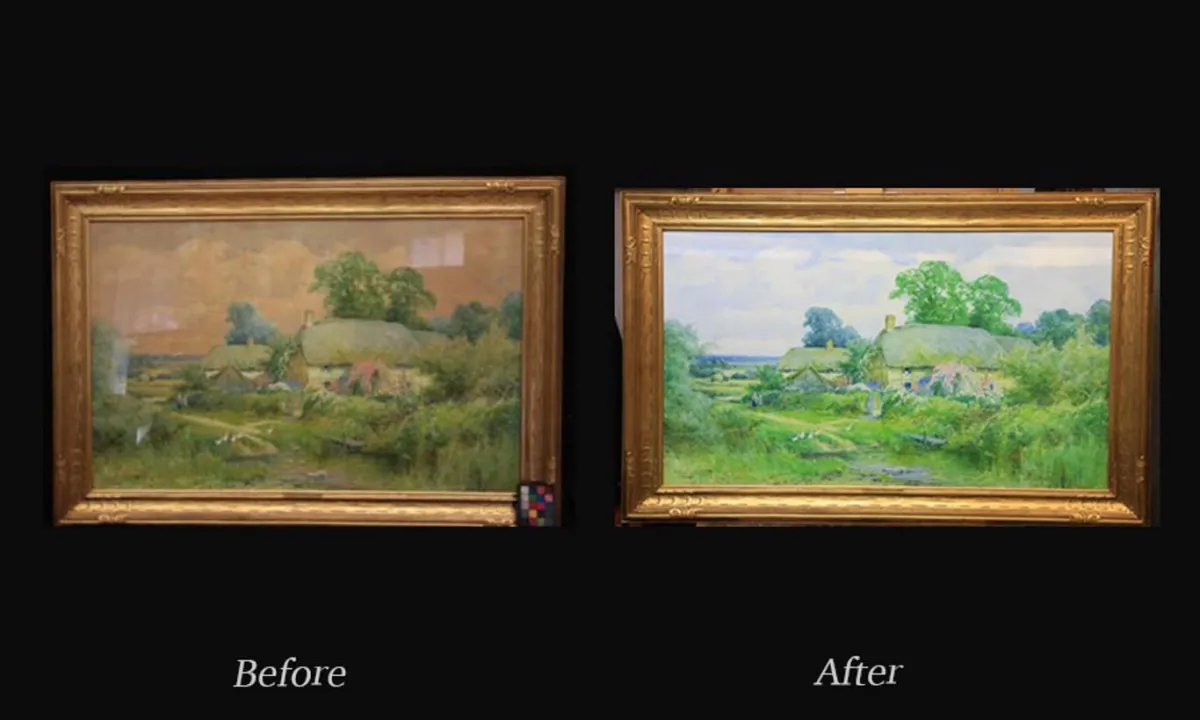 art restoration and picture frame repair in Milwaukee Whitefish Bay