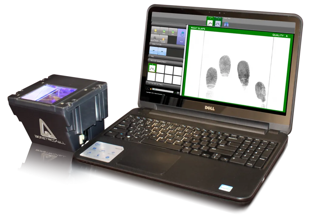 livescan fingerprinting machine 