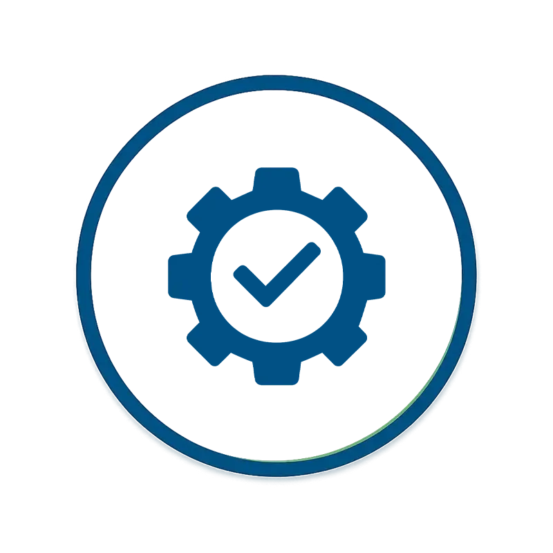 Product Selection step icon - industrial equipment matching