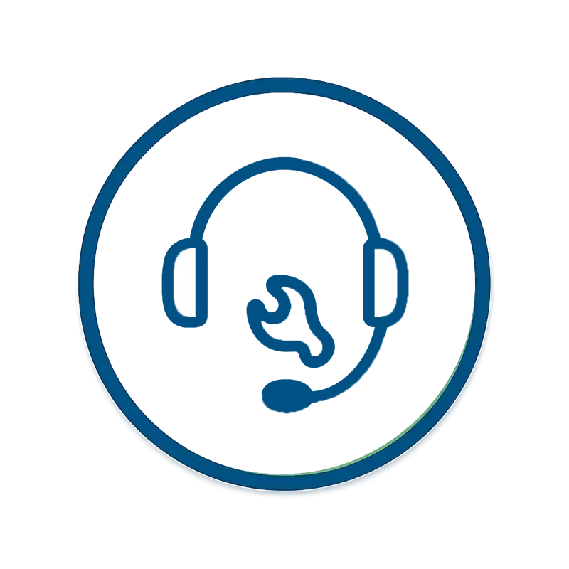 Ongoing Support step icon - post-installation technical guidance and assistance