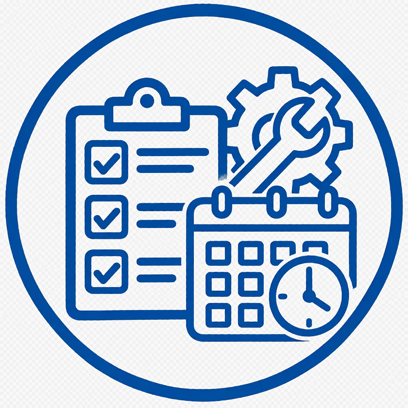 Product Selection step icon - industrial equipment matching