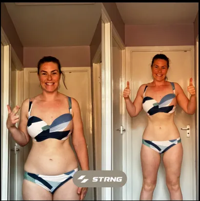 Client transformation before and after
