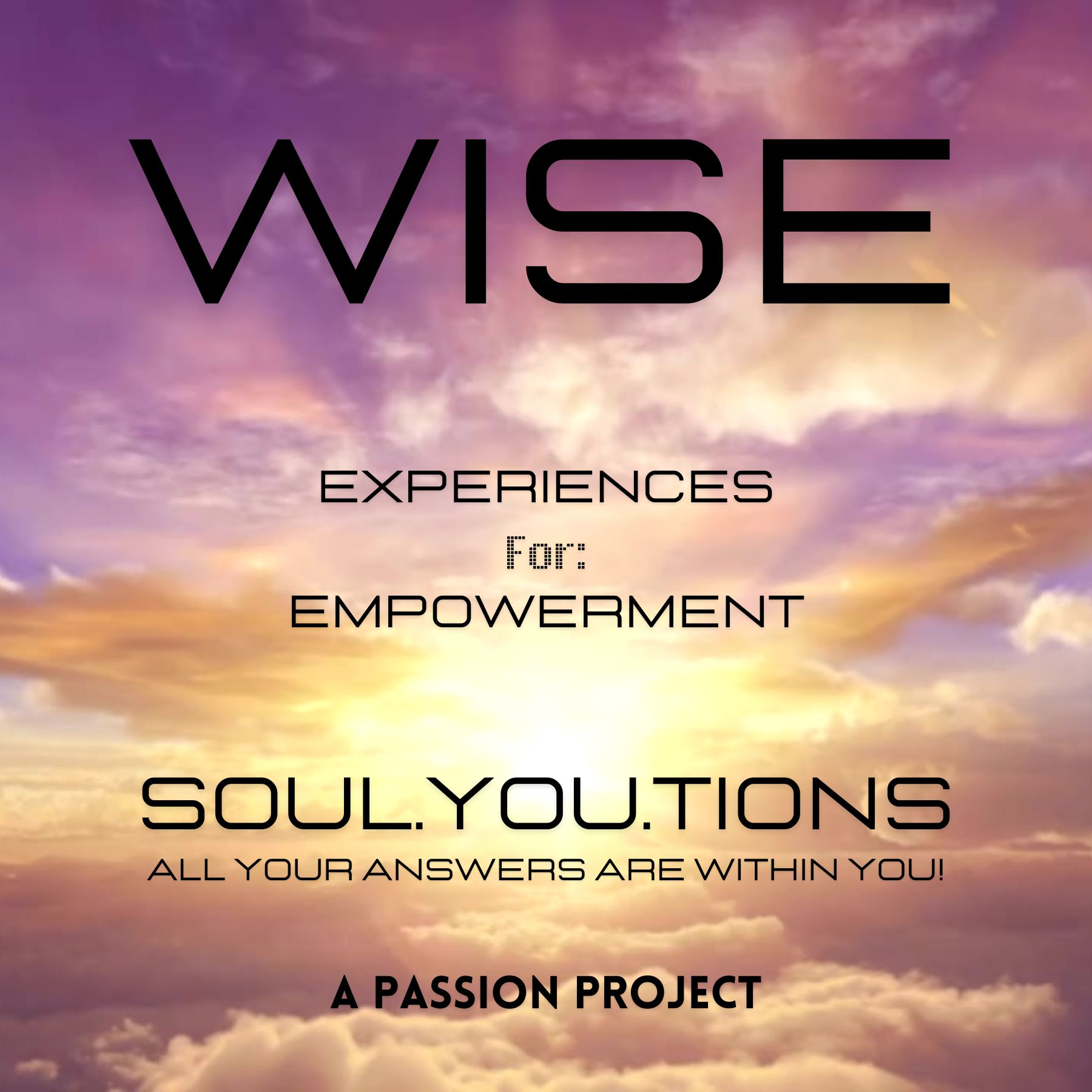 WISE SoulYouTions - A Passion Project 