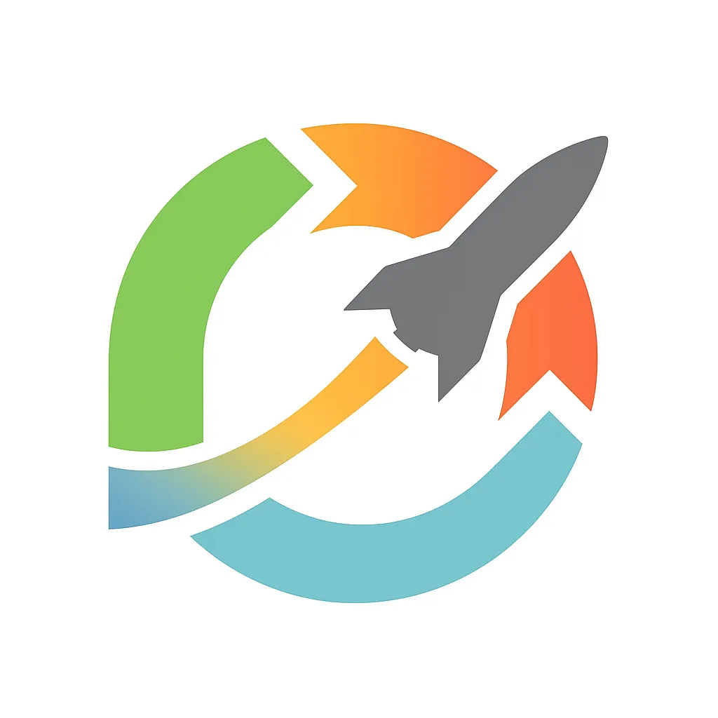 A small Launchpad Studio session with a minister behind a microphone and a coach giving feedback, warm studio lights and a laptop showing waveform, 3:2 photorealistic composition focused on training.