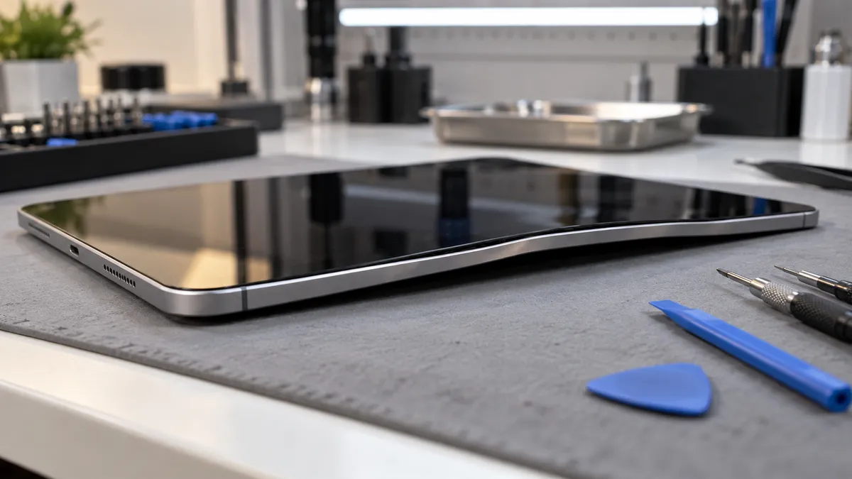 Bent iPad Repair