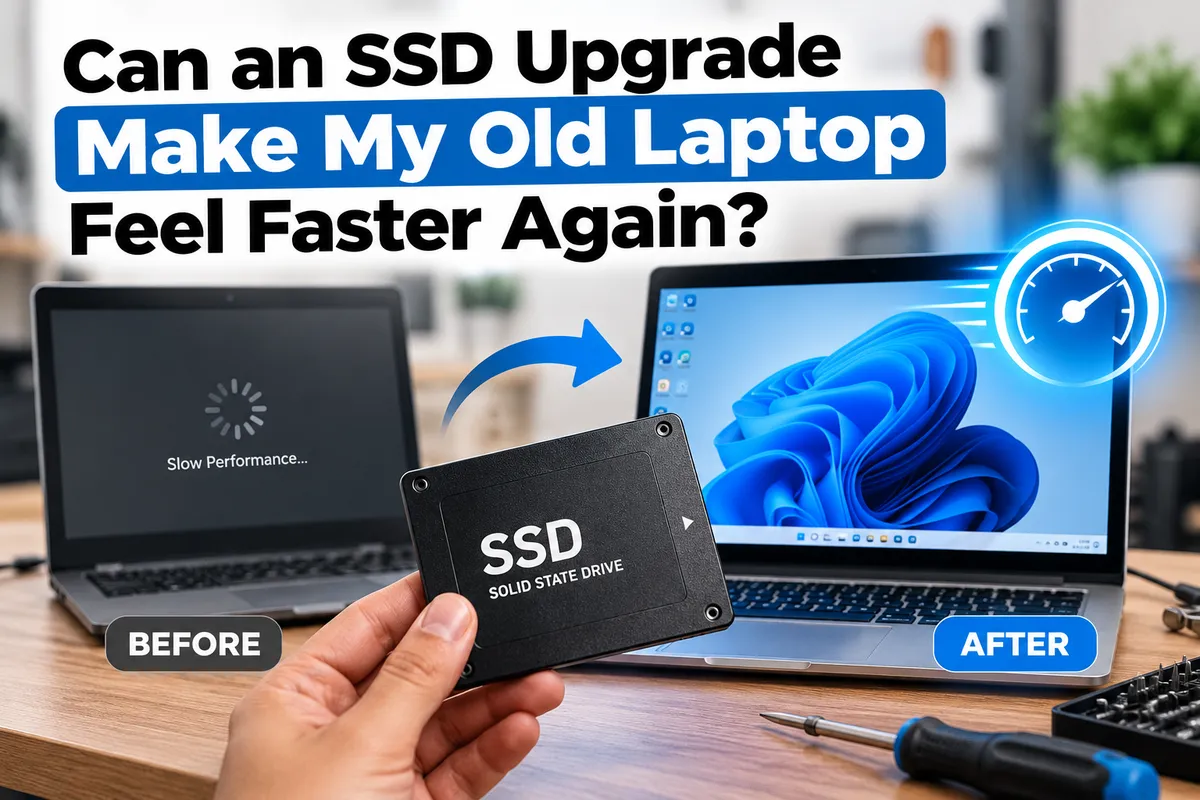 Can an SSD Upgrade Make My Old Laptop Feel Faster Again?