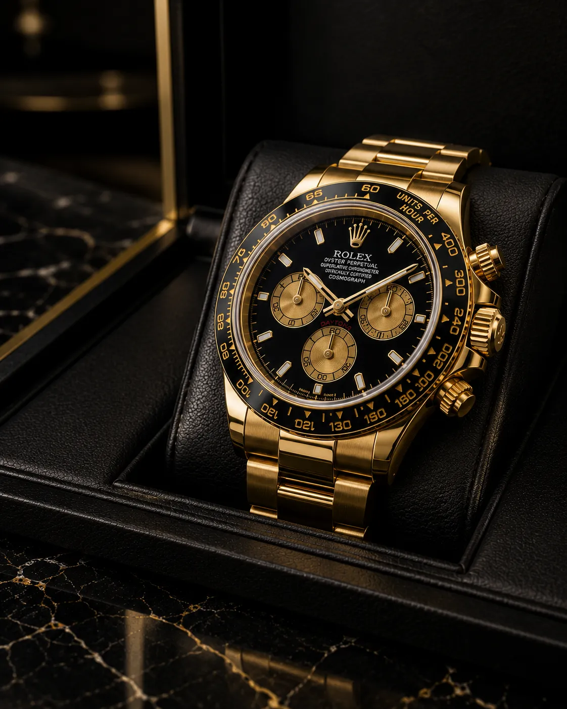 Expert luxury watch authentication and inspection by a trusted specialist
