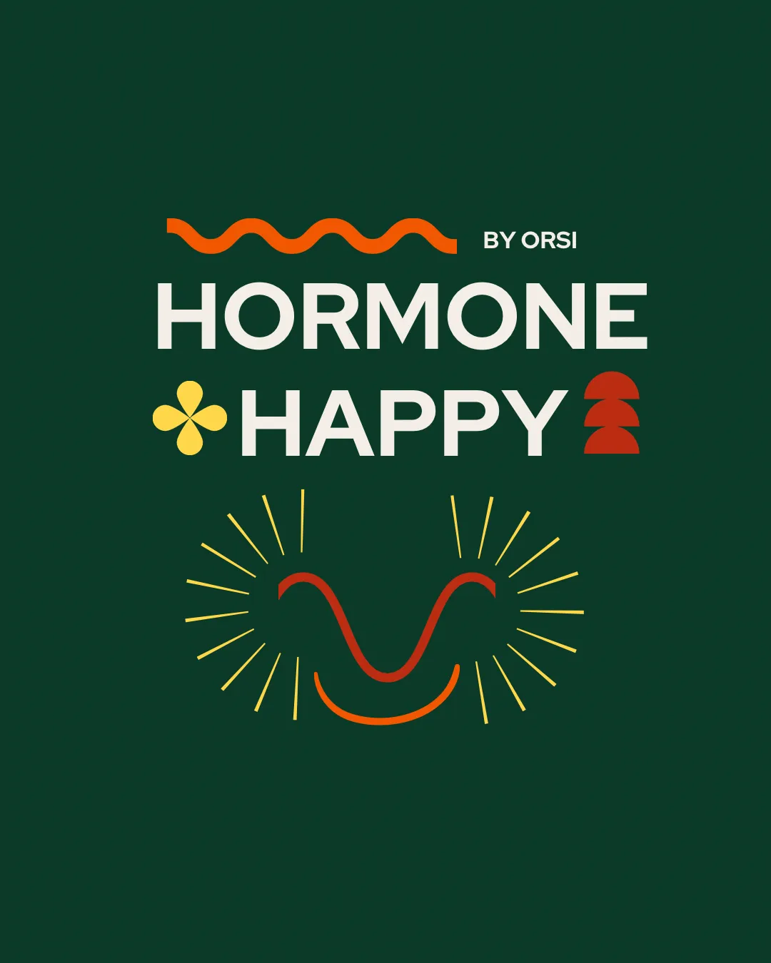 Hormone Happy by Orsi Logo