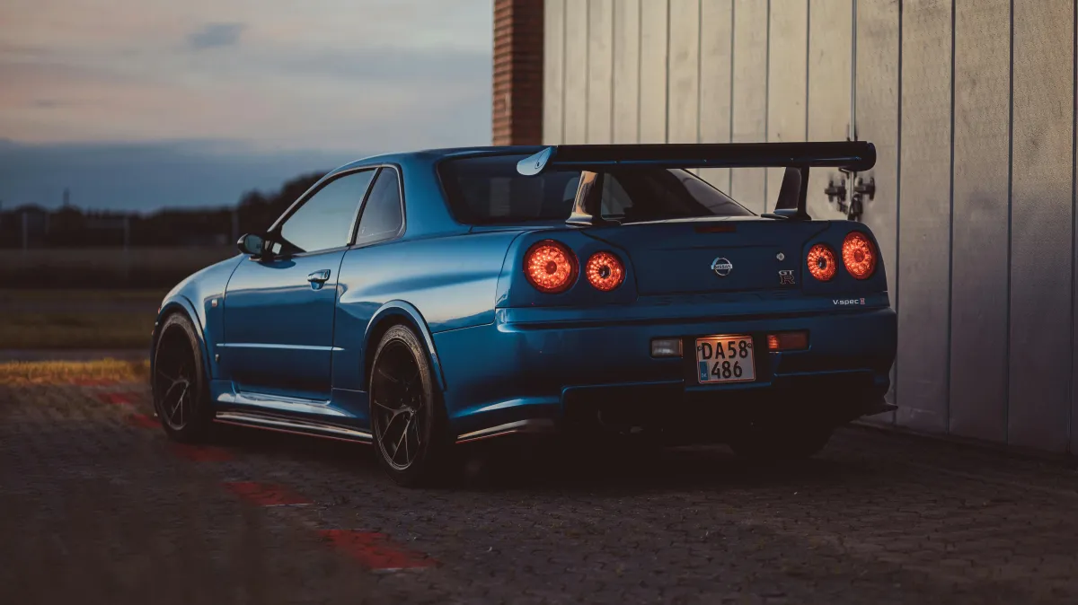 Nissan Skyline GTR - a classic JDM import in stunning condition