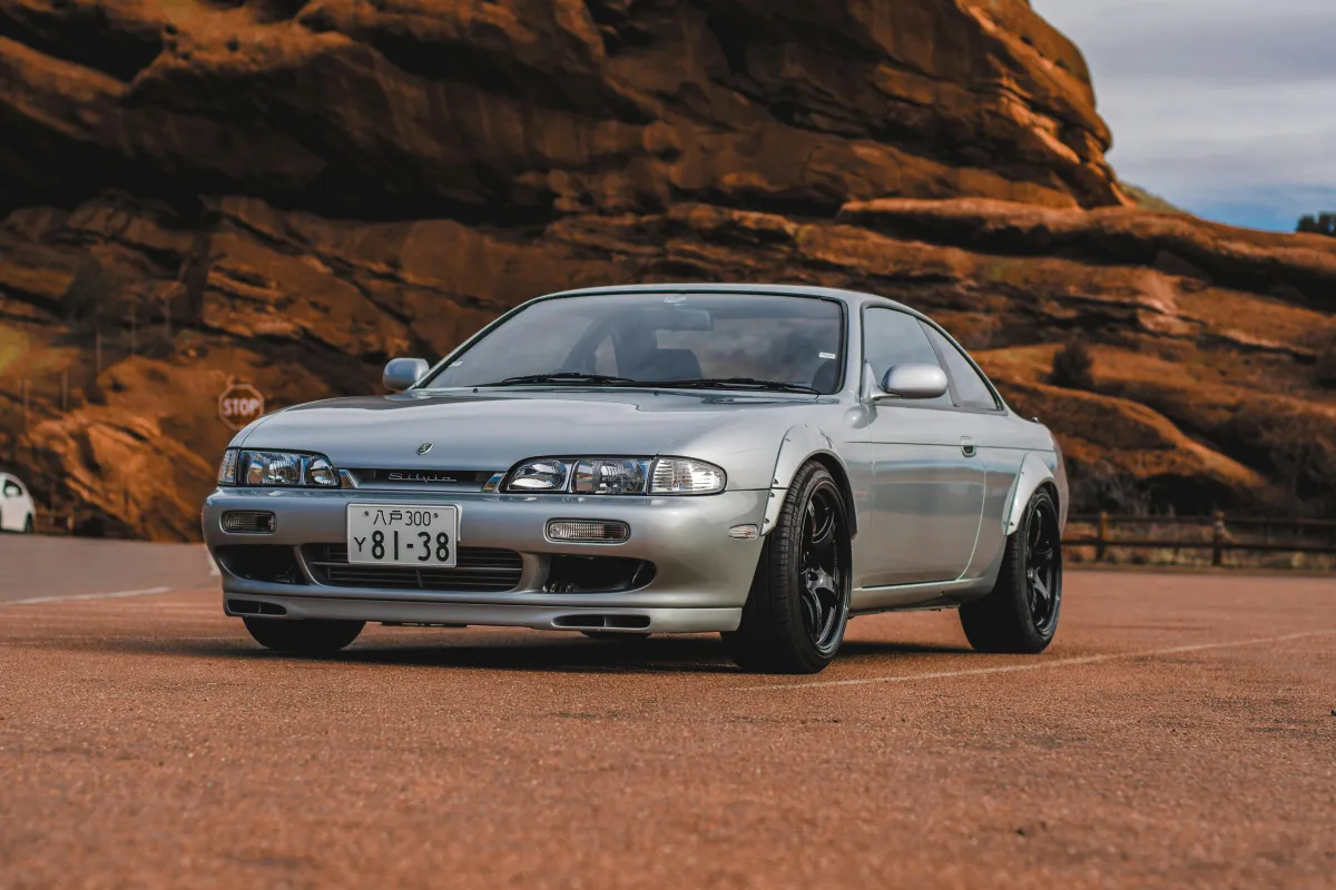 Nissan S14 - an iconic JDM car, known for its sleek silhouette and drift-worthy performance