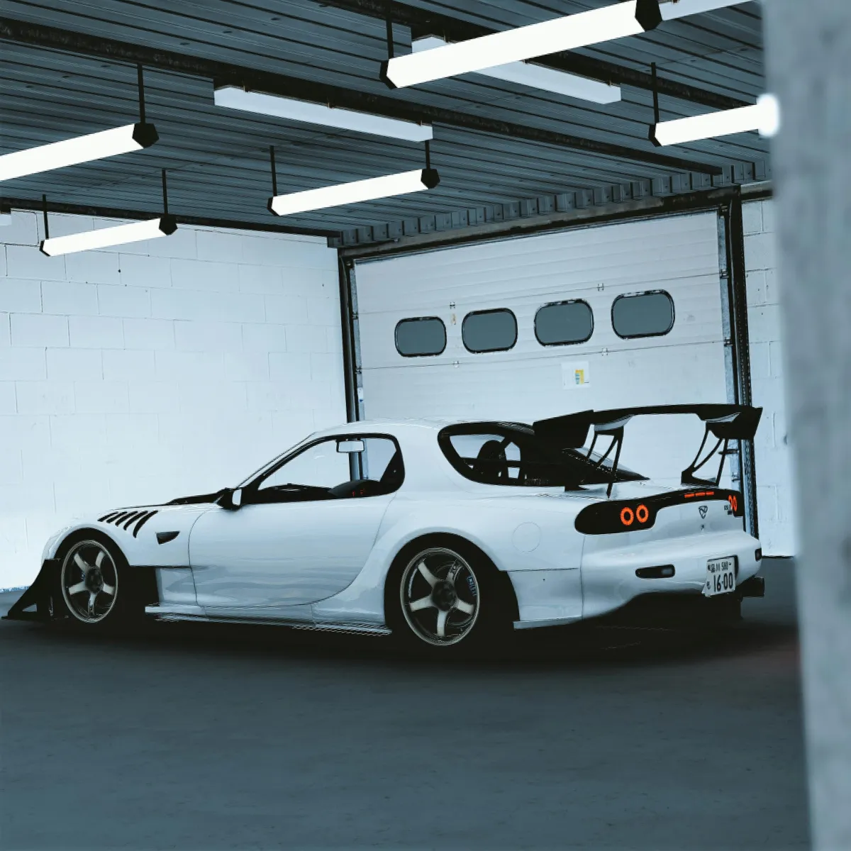 Mazda RX-7 - a beautiful example of a rotary engine JDM car