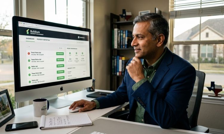 reporting dashboard Princeton property management income expense tracking