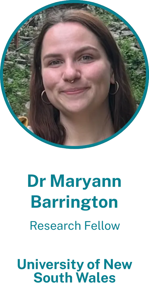 Dr Maryann Barrington