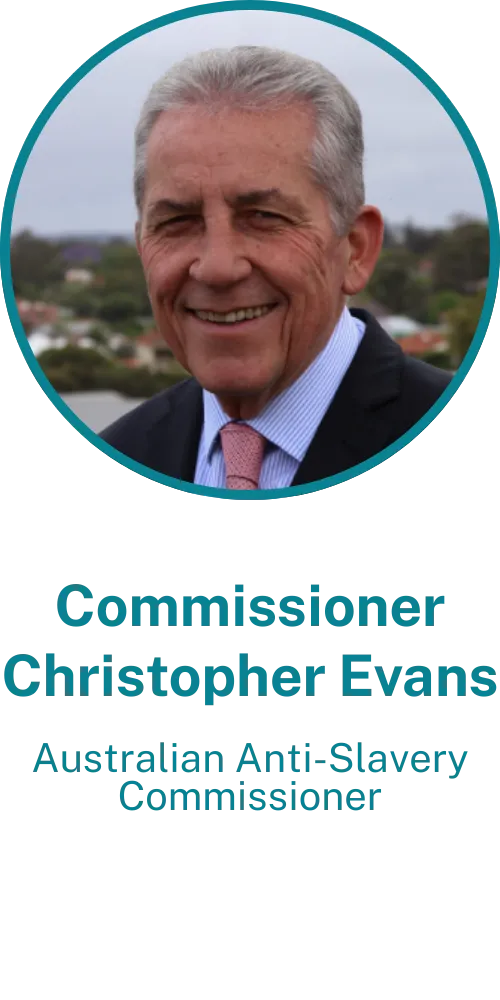 Commissioner Christoher Evans