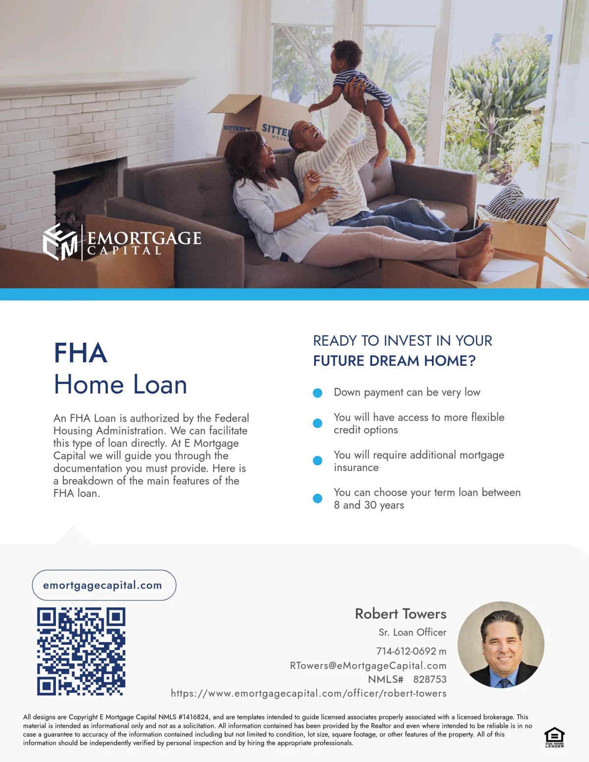 Robert Towers E Mortgage | FHA Loans