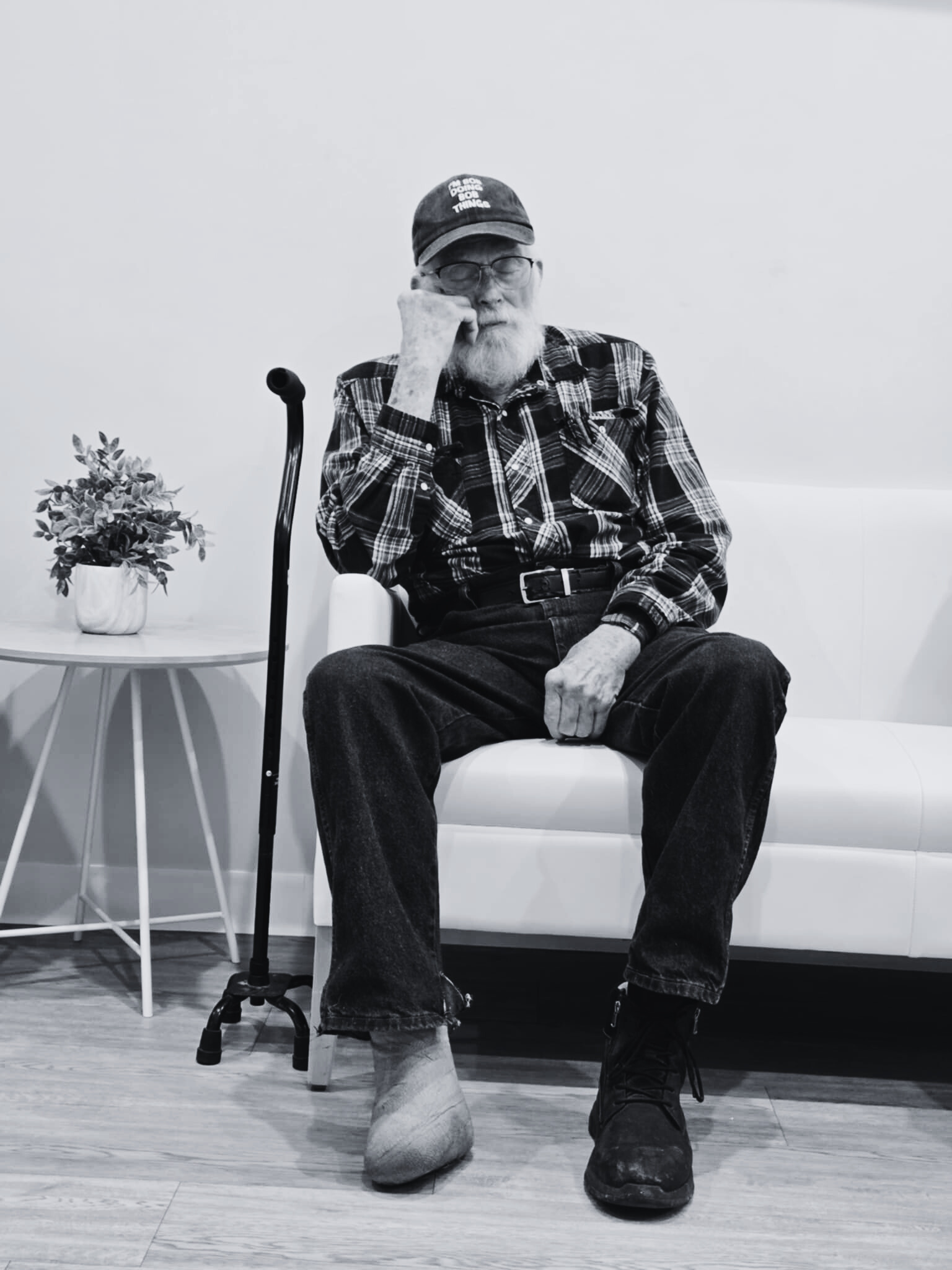 dad waiting