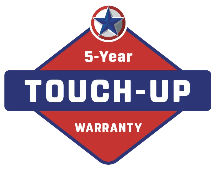 5 year touch p warranty bage