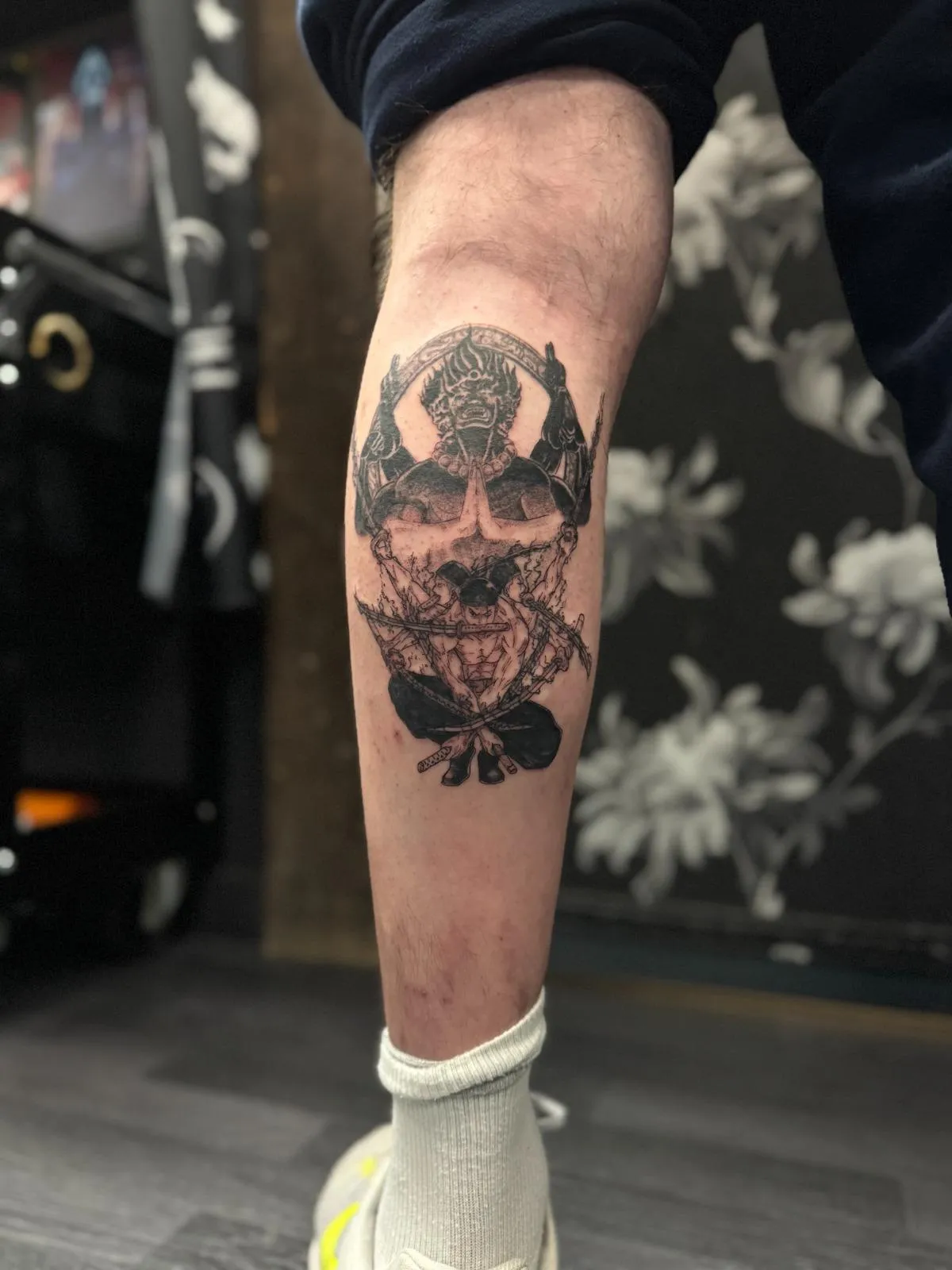 A sign that is on the side of a building