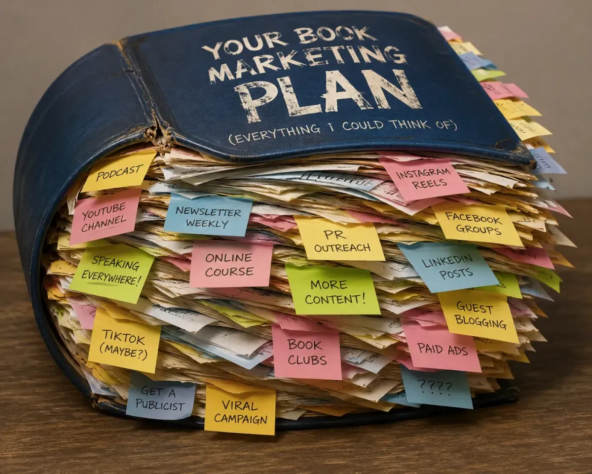 Why Doing More Marketing May Be Holding Your Book Back