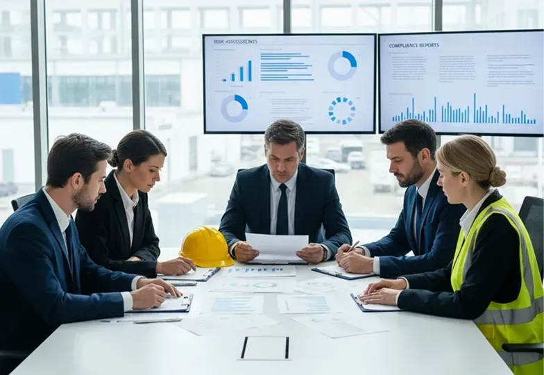 Occupational health consultant coordinating a return-to-work plan after an employee injury.