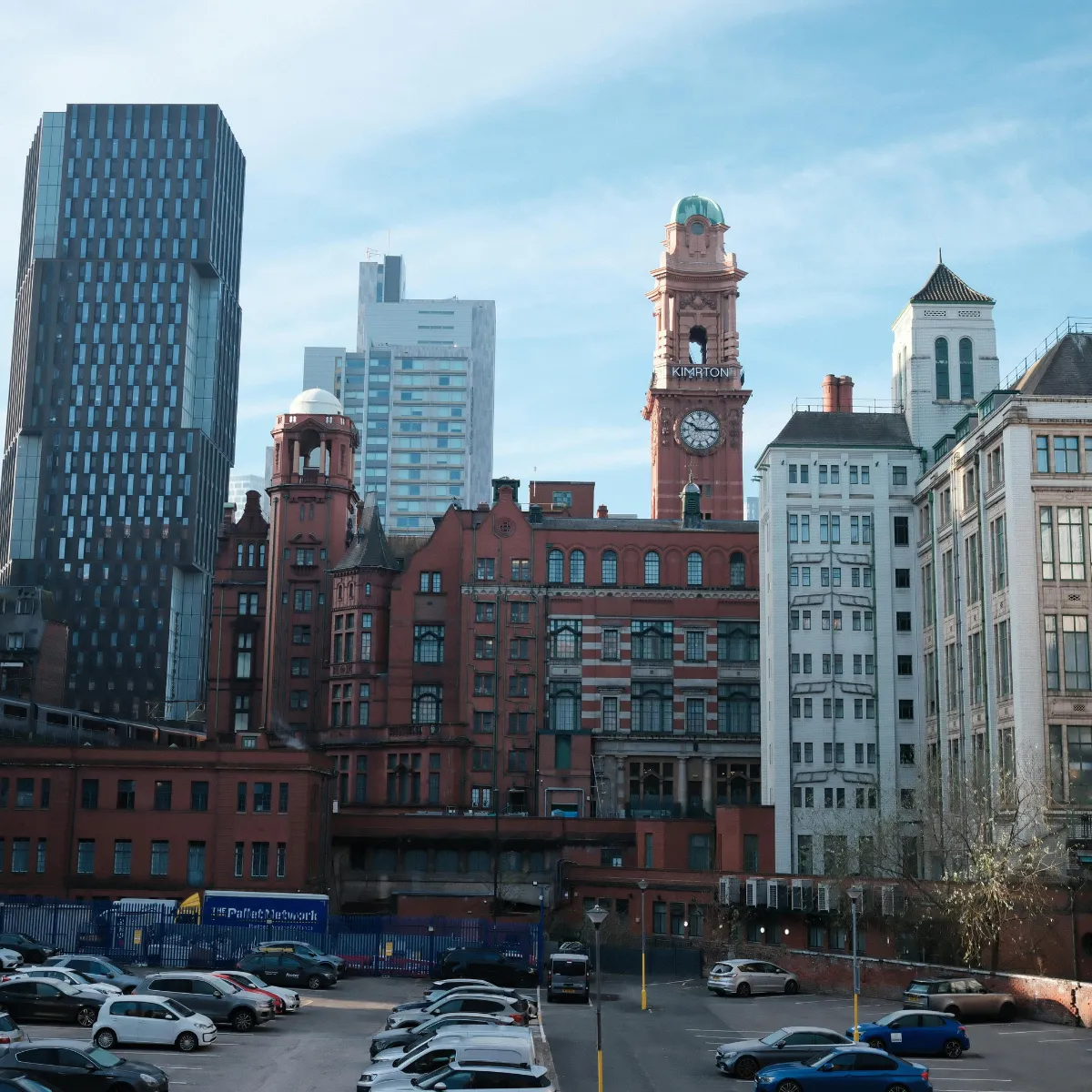 Car park in Manchester city centre