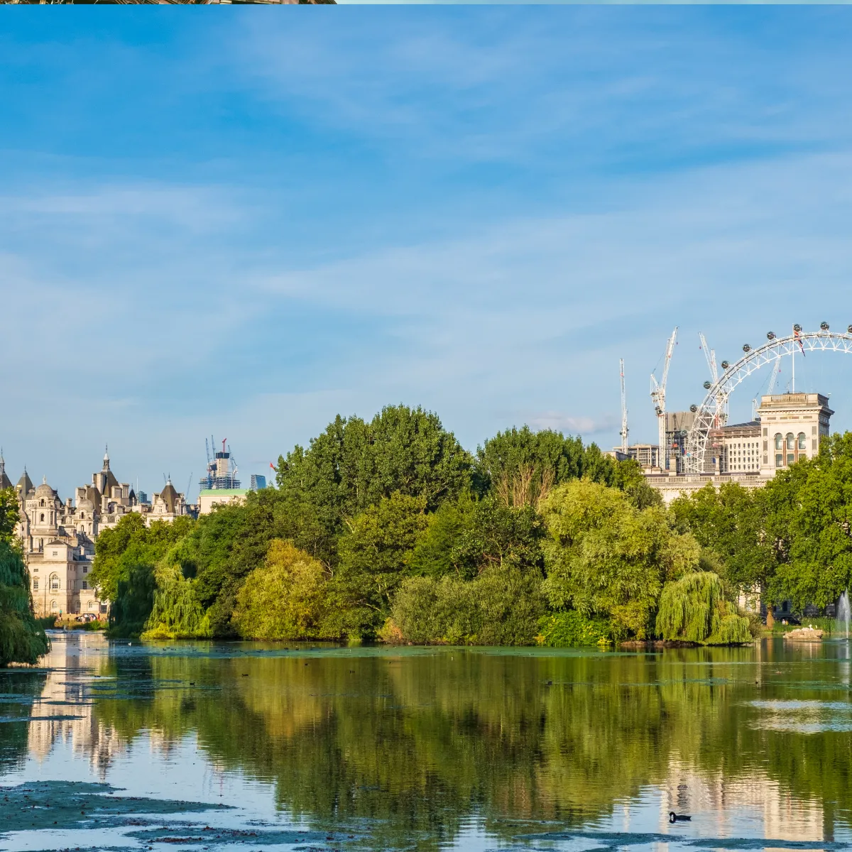 View of London from the Thames