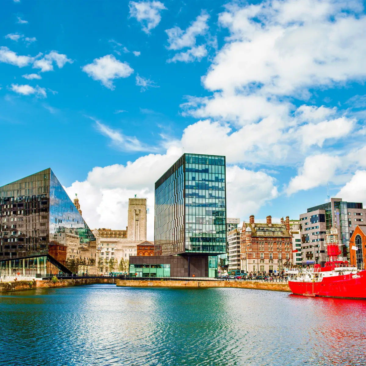 View from Liverpool Docks