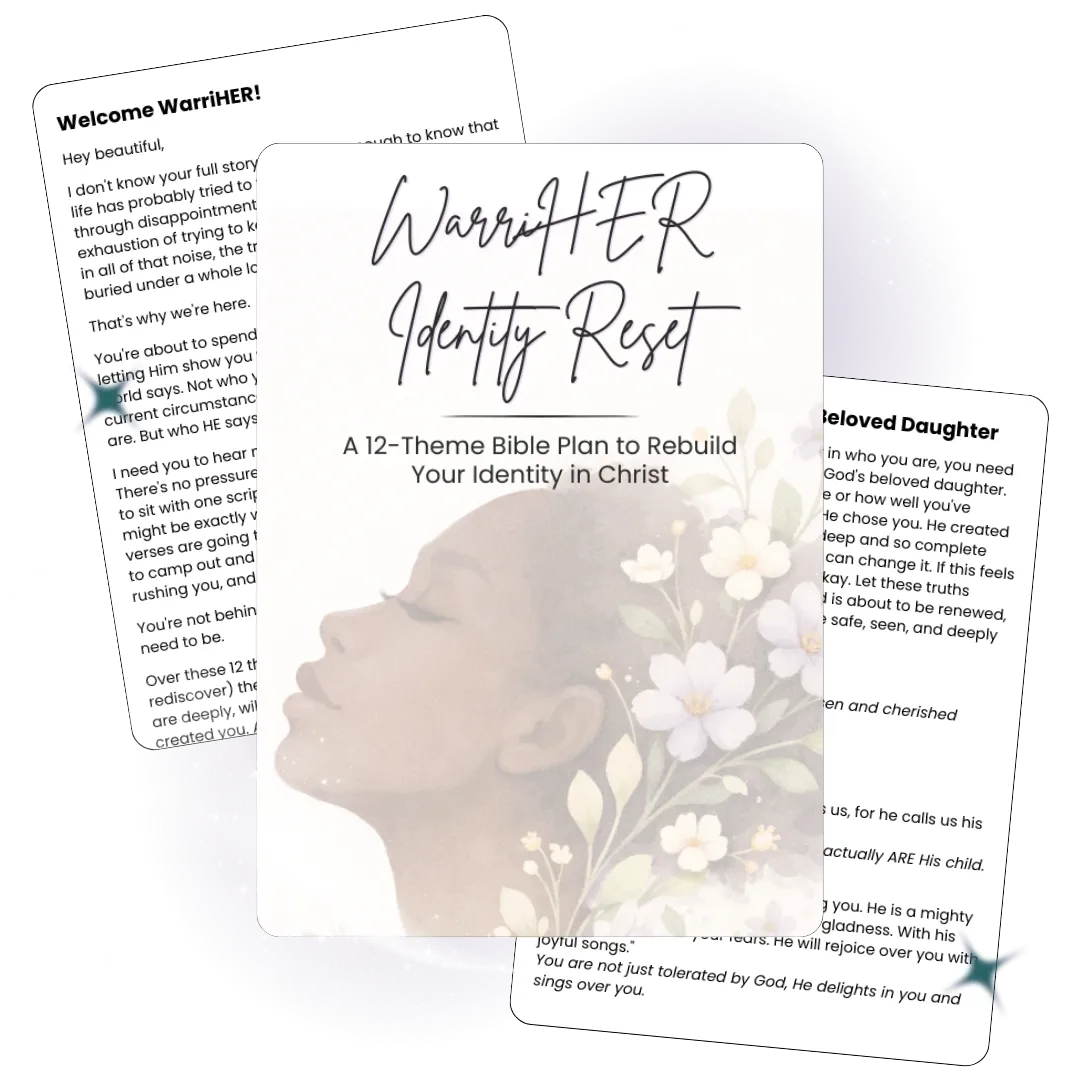 WarriHER Identity Reset Bible Plan