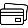 A black camera icon with a simple, minimalistic design, featuring a rectangular body, a circular lens in the center, and a small raised viewfinder on top.