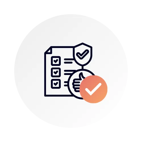 Built in compliance tools icon