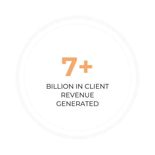 7+ billion revenue generated icon