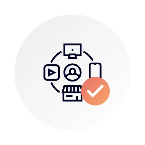 Omnichannel experience icon