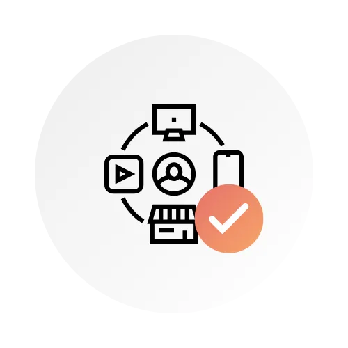 Omnichannel loan application icon