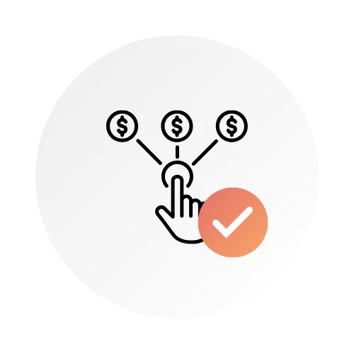 Real time loan funding icon