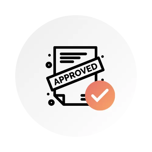 Faster approvals icon