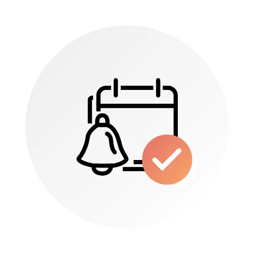 Automated reminders icon