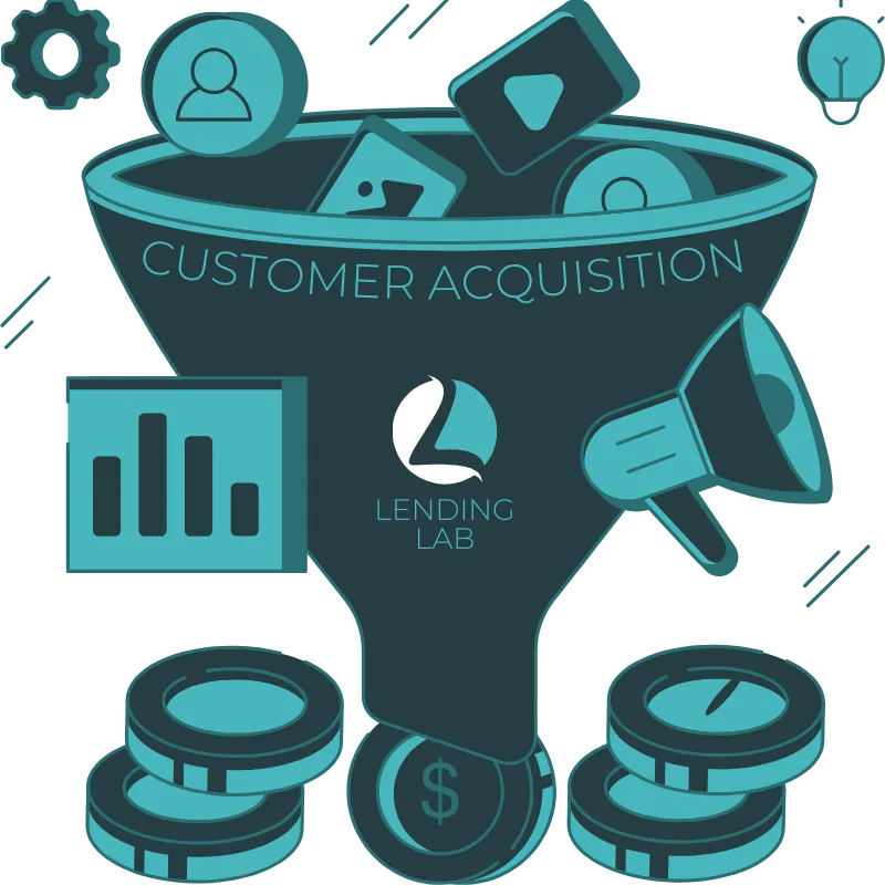 Customer Acquisition Graphic