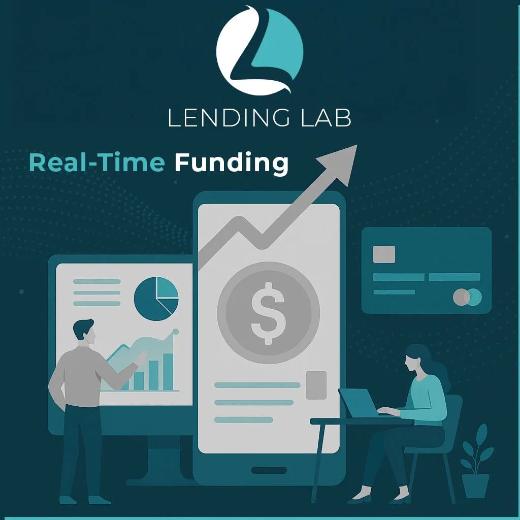 Lending Lab Real-Time Funding Graphic