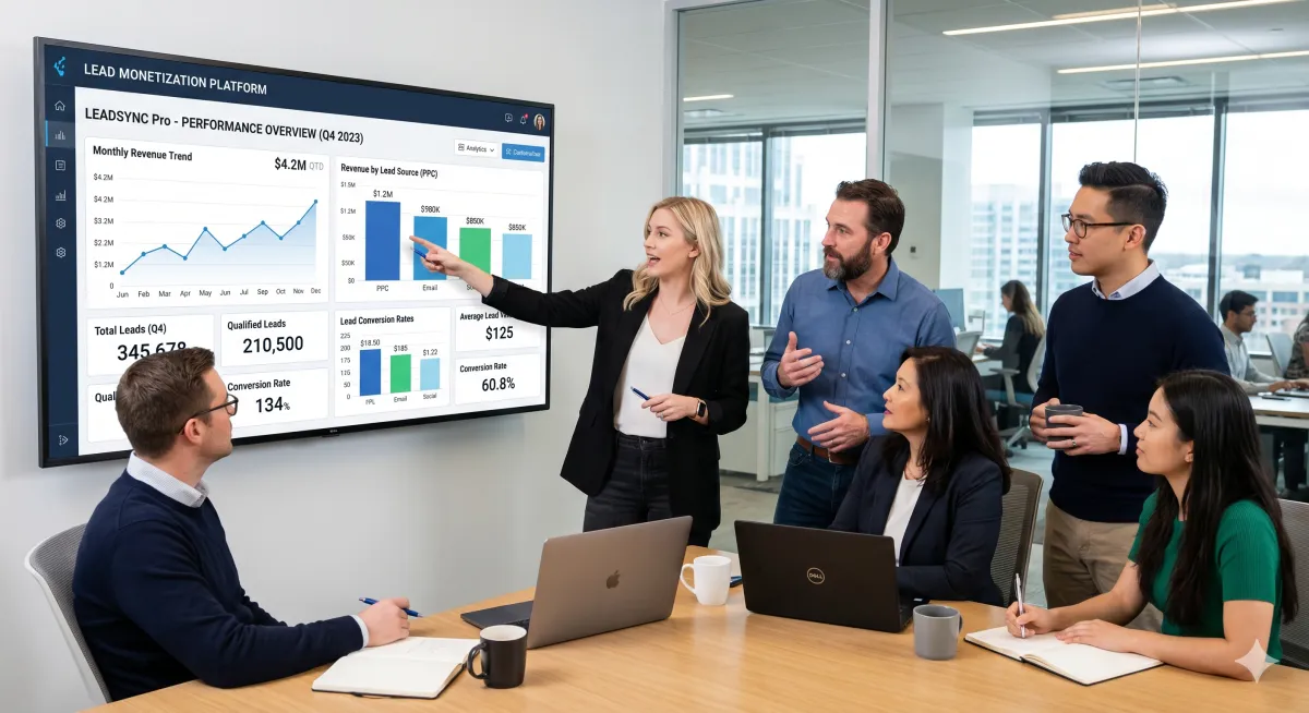 Lead Monetization Machine Software Team Discussion