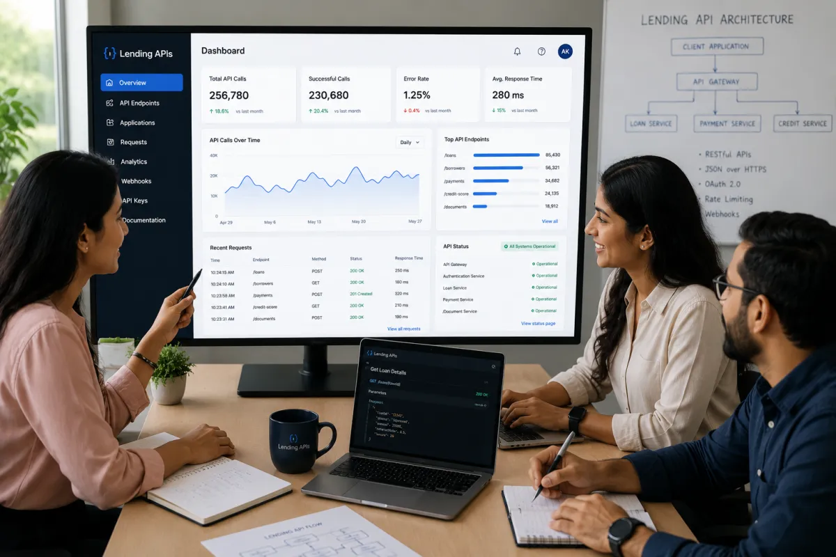 Office Team is Working on Lending APIs Dashboard