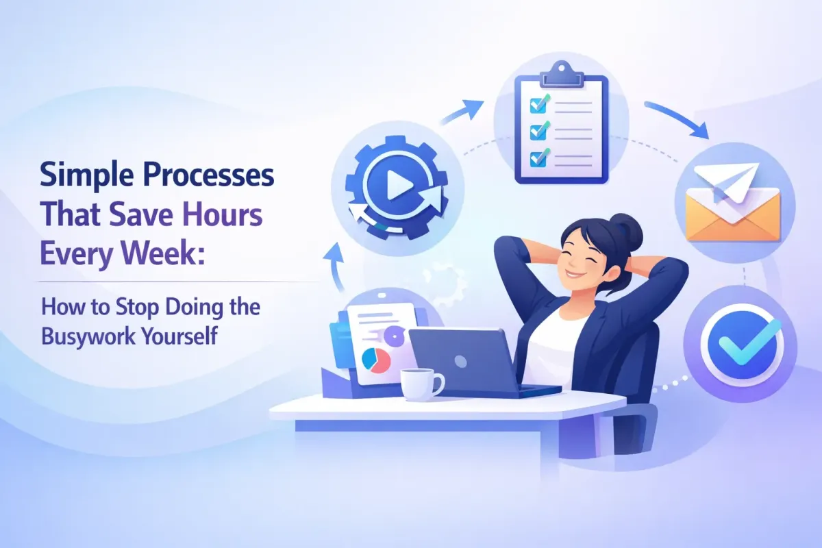 Simple Processes That Save Hours Every Week: How to Stop Doing the Busywork Yourself