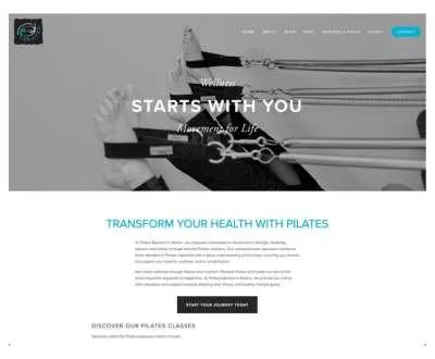 Pilaes Balance in Motion Website