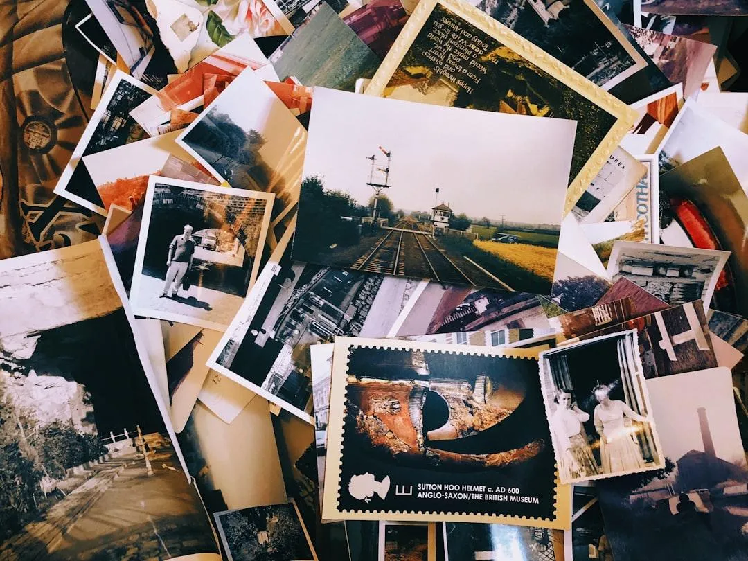 A collection of old print photos needing to be organized and digitized.