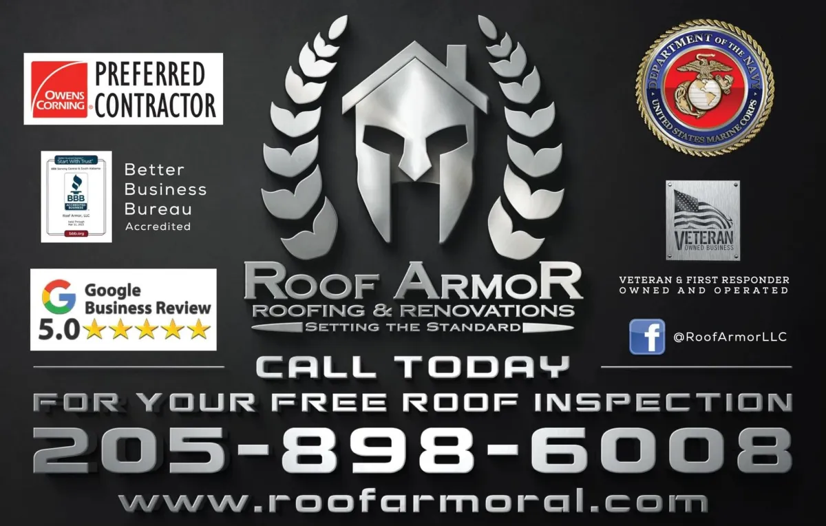 roof armor birmingham alabama roof replacement and roof repair