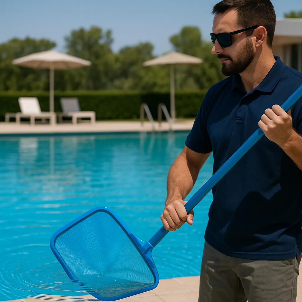 commercial and residential pool cleaning service San Antonio