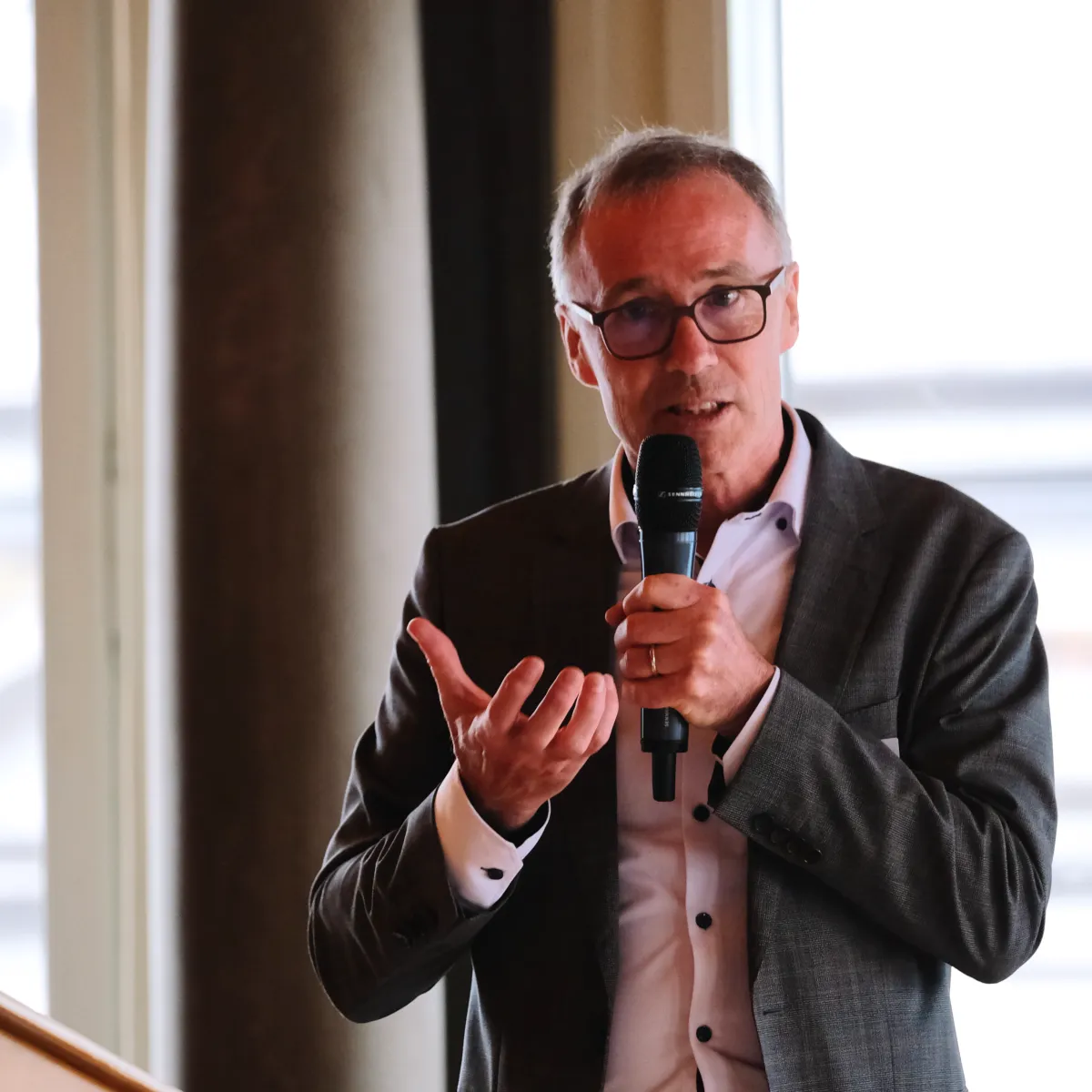 Daniel Stiefel bei der Eröffnung der Swiss Loyalty Awards