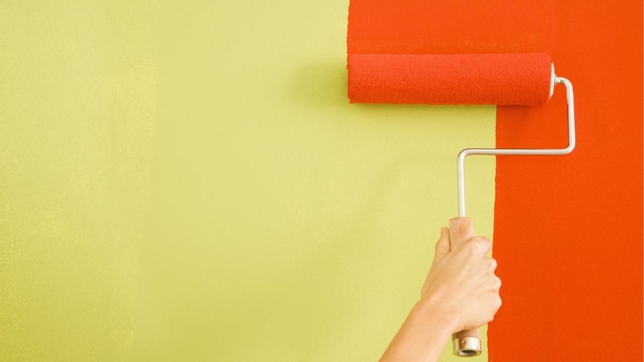 two-tone wall colors
